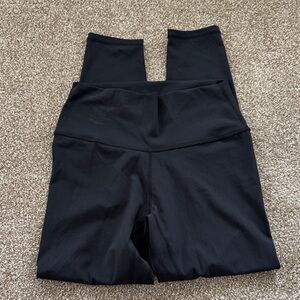 Elegant Black High-Rise Leggings